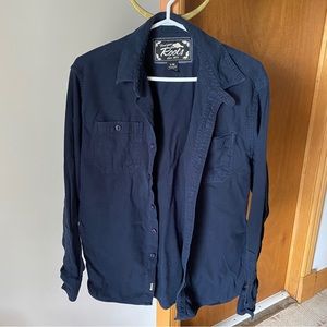 Roots Cotton Button-Up Shirt/Shacket
